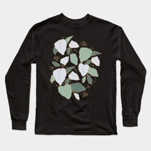 Spring leaves (green shades) Long Sleeve T-Shirt